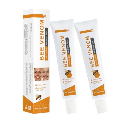 Bee Venom Cream – Anti-Aging Face Moisturizer for Wrinkle Removal, Firming & Lifting – Deep Hydration & Skin Recovery – Suitable for All Skin Types (40g/ 2 packs)