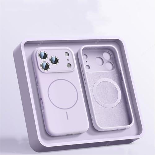 RNOZX iPhone 16 Pro Max�p�t�̃V���R�����}�O�l�b�g���X�}�z�P�[�X�v���e�N�^�[�J�o�[�iiPhone 16 Pro Max/�p�[�v��P�j