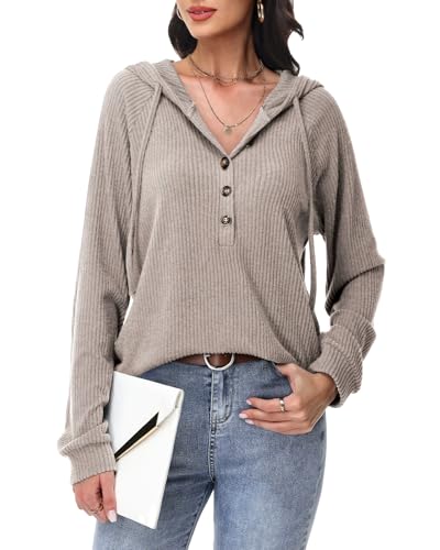 Tanmolo Pullover Damen Hoodie Leichter Sweatshirt – Bild 4