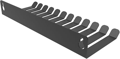 Miniatura 4 de Wall Mount Cable Hanger Cable Rack Organizer Holder with 11 Slots or Cord Management Cable Storage (9INCBH)