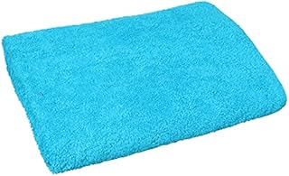 فوطة غسيل قطن سادة مقاس 140×70 سم - تركواز - ضمان لمدة عام واحد