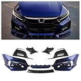Blue Red Gray Car Front Bumper Surround Cover Lip Kit For Honda Accord 10th 2018-2021 YOFER