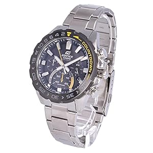 CASIO カシオ EDIFICE エディフィス腕時計 時計 メンズ 防水 ソーラー サファイヤ メタル シルバー ブラッ...