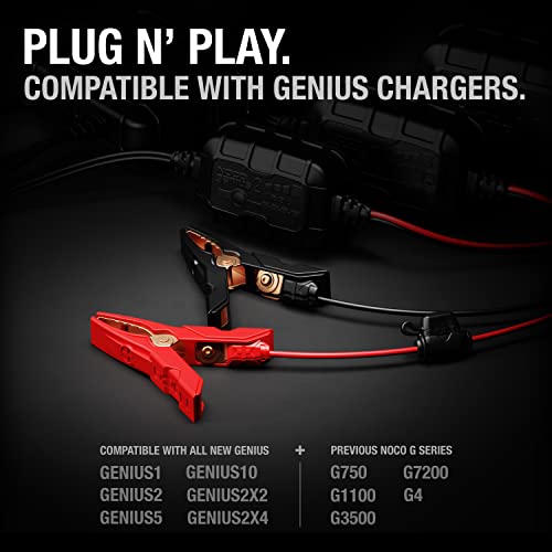 NOCO GC014 X-Connect XL-Batterieklemmen-Zubehör mit integrierten M10-Ösen Genius Smart-Batterieladegeräte