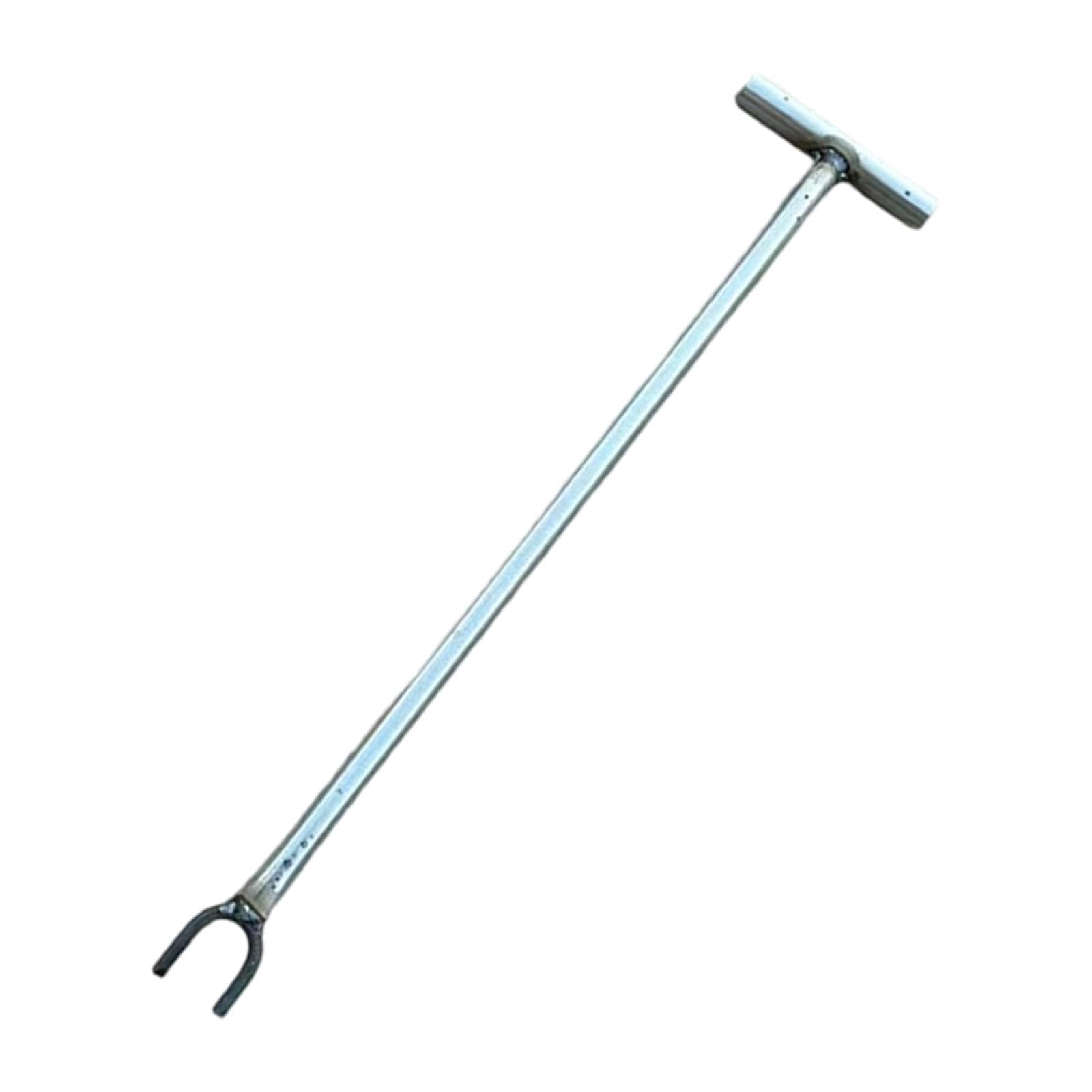 Llave de Reparación de Grifos de Contadores de Agua, Herramienta Manual Ergonómica Y Multifuncional para Abrir Grifos de Puertas Y, 67 Centímetros, Apertura de 5 Cm