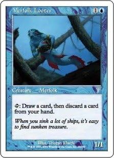 Amazon Co Jp マジック ザ ギャザリング 英語 第７版 マーフォークの物あさり Merfolk Looter ホビー 通販