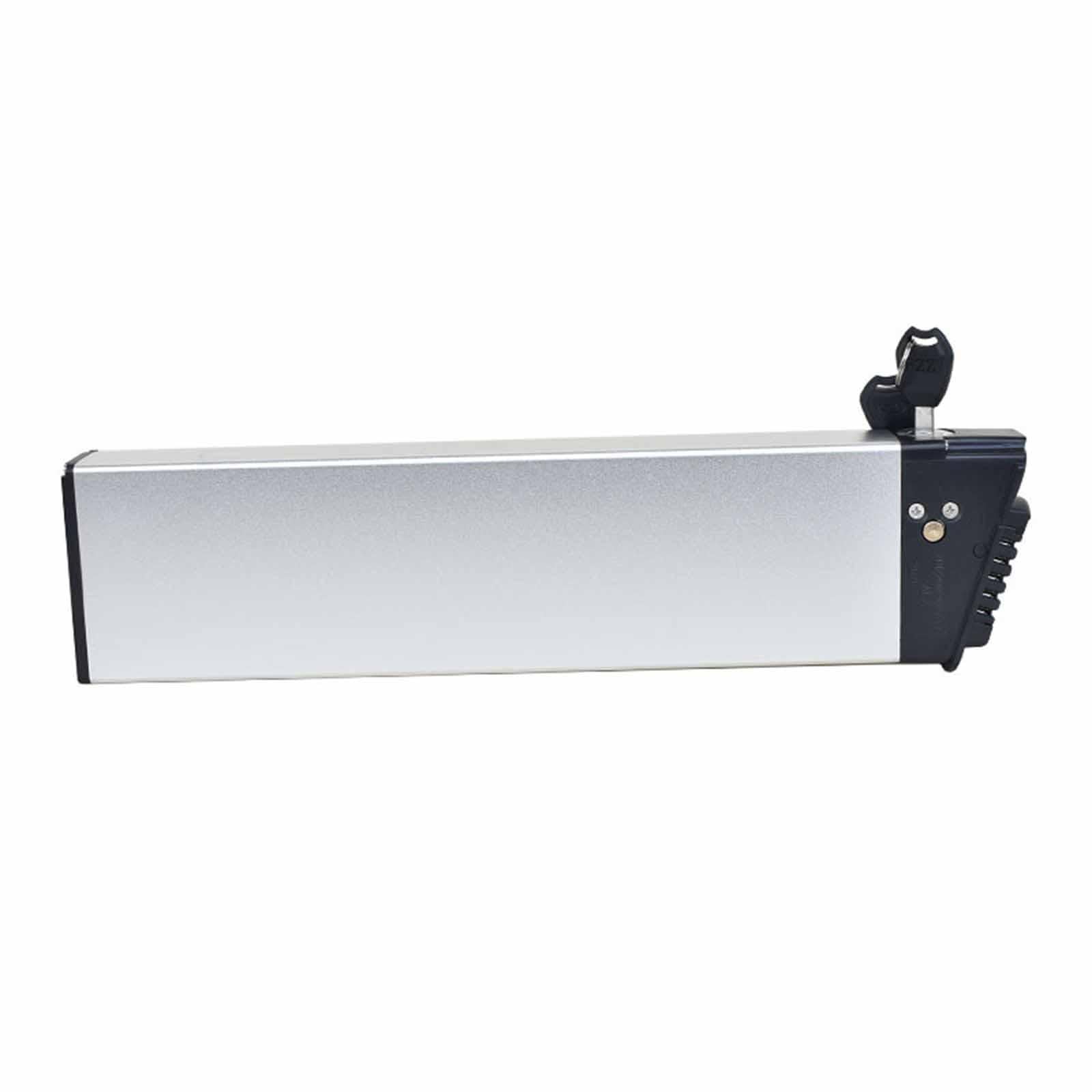 Scatola Batteria per Mountain Bike, Scatola Portaoggetti, Pezzo di Ricambio, Alloggiamento in Lega di Alluminio per Escursioni in Mountain Bike all, 10.2 Cm X 4.3 Cm X