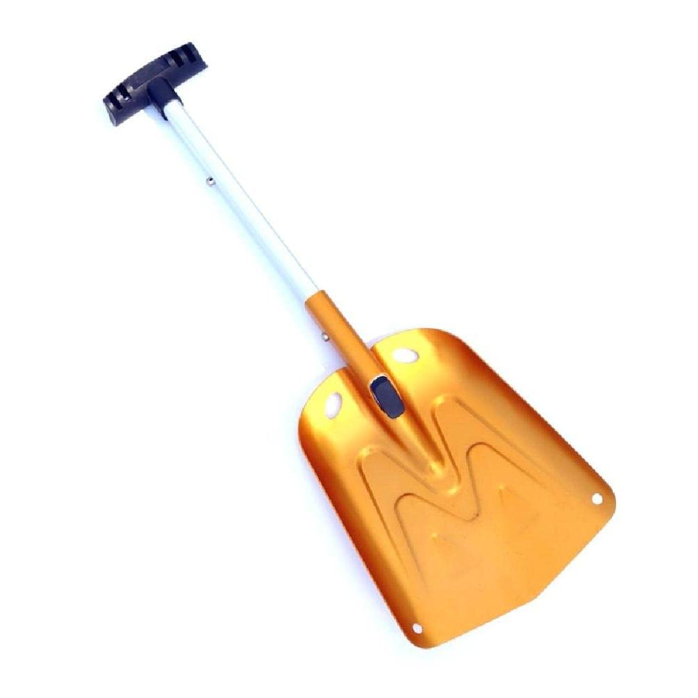 Pelle de camping pliante en aluminium légère et compacte pour la neige
