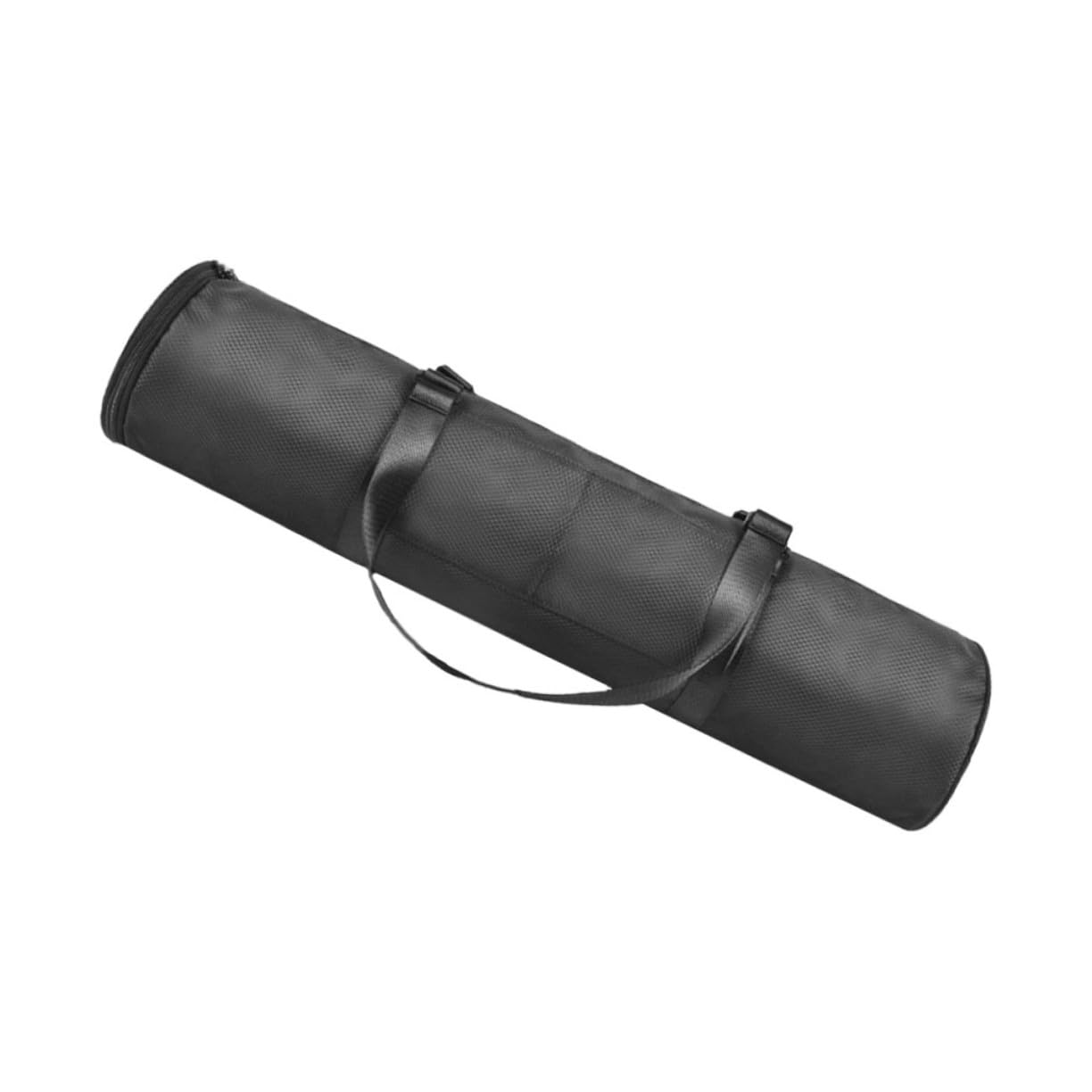 Bolsa para Esterilla de Yoga Resistente al Agua de Oxford Gruesa con Correa Hombro Bolsa de Almacenamiento para Exteriores Práctica y Duradera Color Negro