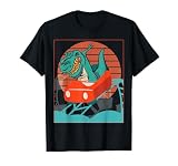 Roller Coaster T Rex Dinosaur T-Shirt