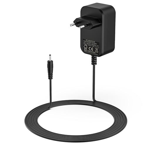 Jippofu Alimentatore 15W Cavo di alimentazione Compatibile con Alexa Echo Dot 3a 4a 5a Gen Echo Show 5 1a 2a Gen Echo Spot Echo Pop Fire TV Cube Caricatore Caricabatterie Adattatore Charger 1.8m