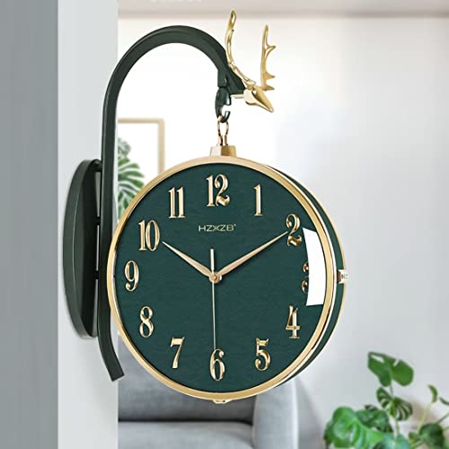 Horloge murale double face silencieuse pour éliminer les bruits - 3