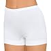 Produktbild Nina von C. 5er Pack Pagenschlüpfer aus 100% Baumwolle in Weiß mit kurzem Bein I Slips Damen Gr. 44 I Damen Slips Multipack I Unterhosen Damen I Frauen Unterhosen I Damenslips I Baumwoll Unterhosen