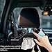 toresper Car Back Seat Organizer with Tissue, Car Seat Back Tissue Box and Storage Hook, Multifunctional Car Organizer for Hold Phone,Drinks,Handbag,Compatible with Most Vehicles (Black)