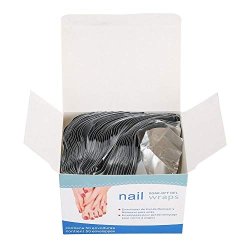 50 Stück Baumwollpapier Für Nagellackentferner, Uv Gel Einweich Wattepads – Bild 7