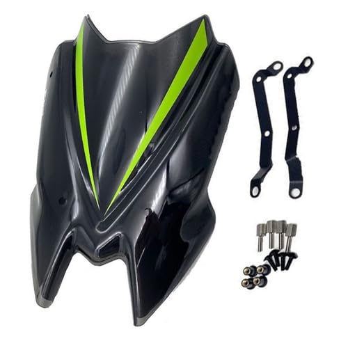 Extension Bulle Déflecteurs De Vent Pare-Brise Moto Kawasaki Z900 2020 2021 Support Acrylique