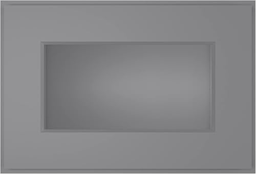 LOVMOR Armarios de pared, botiquines con puertas de cierre suave, muebles decorativos para salas de estar, dormitorios, cocinas, lavaderos (vidrio