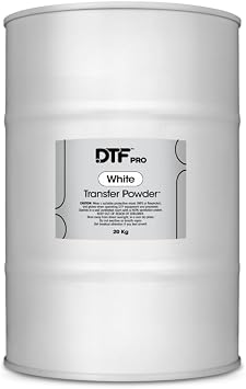 DTF Pro White Premium DTF Adhesive Transfer Powder 20 kg / 44 lb Bag