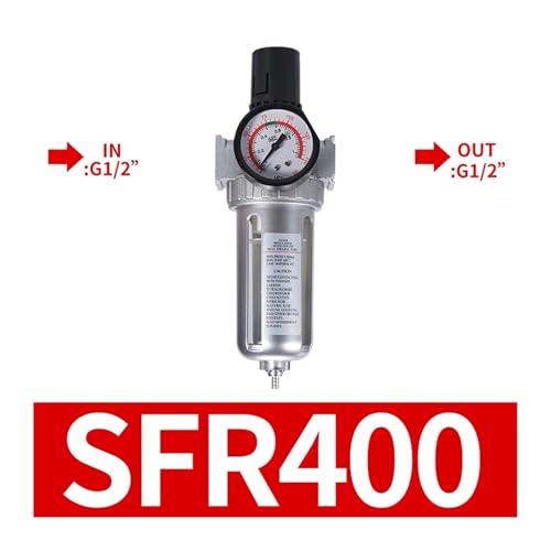 Filtre à air combiné SFR400 pour traitement de la source d'air pneumatique - 2