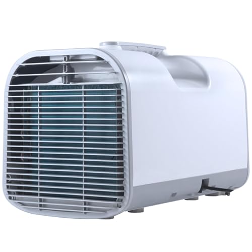 Acondicionador de Aire portátil 5100 BTU Mini Enfriador deshumidificador Unidad de enfriamiento rápido con Temporizador Remoto para Tienda de campaña pequeña RV 24H Modo de sueño diseño Compacto 600W