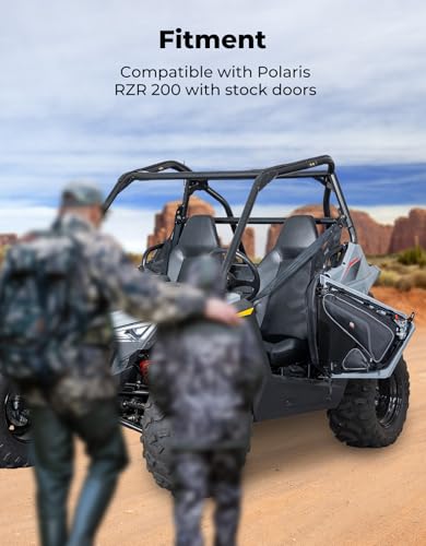 KEMIMOTO Bolsas para porta 1680D bolsa de armazenamento com joelheiras de 70 mm compatível com Polar