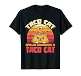 Taco Liebhaber Mexikanisches Fast Food Tacocat Katze Taco T-Shirt