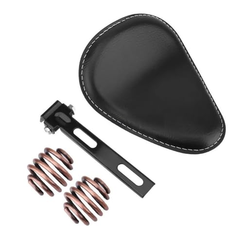 Asiento de cuero para motocicleta accesorios individuales custom Chopper Bobber
