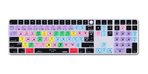 Xskn Final Cut Pro Shortcut Keyboard Cover Skin For 2021 Released Imac M1 Magic Keyboard With Touch Id And Numeric Keypad Keyboard Accessories Magic Keyboard With Numeric Keypad A2520 Eu&Us Layout #TOP18