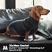 Katzinst Hundepullover Mittelgroße Hunde, Warme Strickpullover Dackel, Fleece Hundepullover Französische Bulldogge Dachshund, Halten Sie Ihr Haustier bei Kaltem Wetter Warm, Grau, M