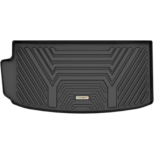 YITAMOTOR Cargo Mat Fit for 2018 2019 2020 2021 2022 2023 2024 2025 Chevrolet Traverse, Cargo Liner Custom Fit Black TPE Trunk Liner All Weather Car Mats 18-25 Traverse Cargo Mat