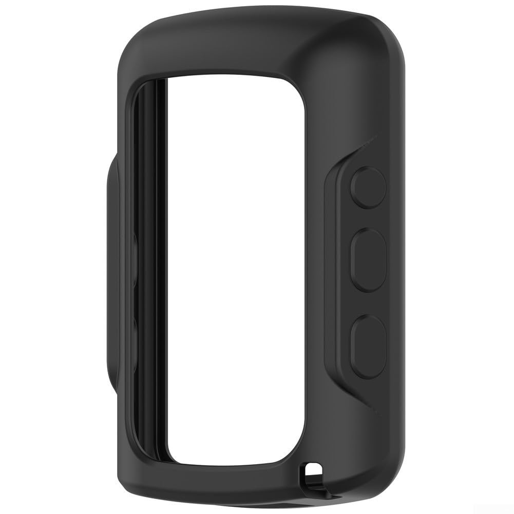 Coque en silicone compatible avec Bryton Rider R550 et R650 offrant une protection fiable sans encombrement supplémentaire (noir)