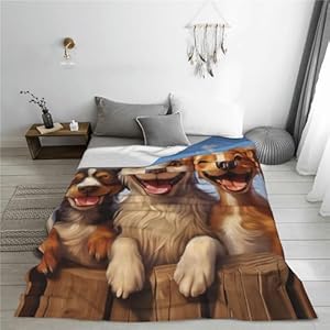   Cute-Puppy-Fleece-Blanket-for-Bed-Sofa-50x60-Fleece-Throw-Blanket-for-Girls-Women-Men-Kids-Super-Soft-Warm-Plush-Dogs-Blanket-for-Dog-Lovers-Valentines-Day-Gifts-Decor