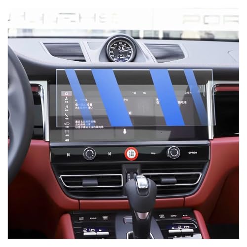 Évitez les rayures sur le GPS Macan 2022-2023 grâce au film de protection verre trempé bleu