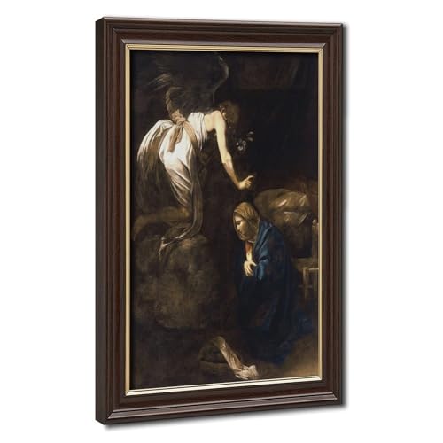 Caravaggio Impression sur toile haut de gamme Annonciation