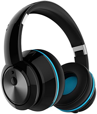 Arion Legacy Bone Crushing Bass Headphone with ANC and Massive 53mm Acoustic Drivers for Music, PC, Gaming, Smartphone and Tablet (Deep Sonar 2 Black)