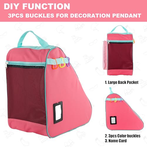 Image of HEXIFUL Skate Bag for Ice, Inline, Roller & Quad Skates - Kids & Adults
