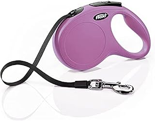 flexi Roll-Line New Classic M pasek 5 m czerwony dla psów do maks. 25 kg