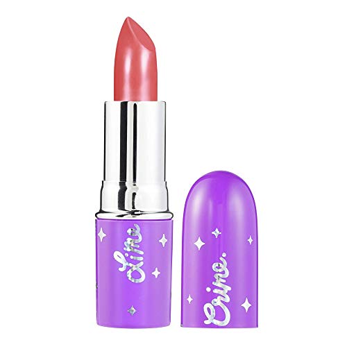 Lime Crime 10th Birthday Unicorn Lipstick, Candy Floss - Long-Lasting Rose Pink Creamy Matte Lippie - 0.12oz