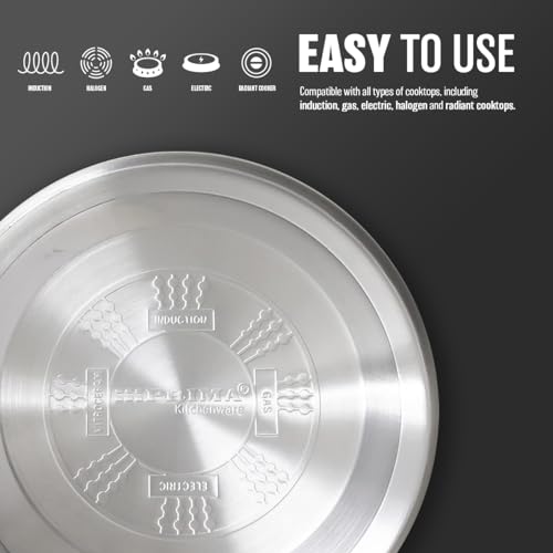 2.5L Stainless Steel Whistling Kettle - Suitable for Fishing, Camping, Hiking, Indoor & Outdoor | Camping Kettle for Gas Stove, Electric Stove, Camp Fire | Lightweight, Fast Boil, Phenolic Handle