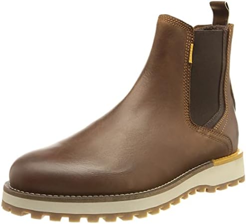 Camel Active Pilgrim, Stivali Chelsea Uomo, Cognac, 43 EU