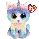 Ty Beanie Boos 6' Heather Uni-Kitty, Perfect Plush!