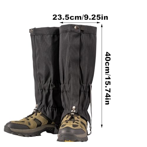 Guêtres jambes de chasse légères anti-boue pour éviter l'humidité