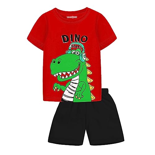Image of Trampoline Boys Regular Fit T-Shirt and Shorts Set -Pack of 1