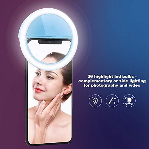 CHICIRIS LED-Blitzlicht, Kunststoffmaterial 5600K, langlebig, stoßfest, Ringlichter, Ringblitz für Büro und Zuhause – Bild 4