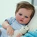 SCOM 18-Inch Reborn Baby Dolls Boy - Realistic Newborn Baby Doll, Lifelike Weighted Soft Body, Adorable Poseable Real Life Doll with Accessories – for Kids Age 3+ & Collectors Gift