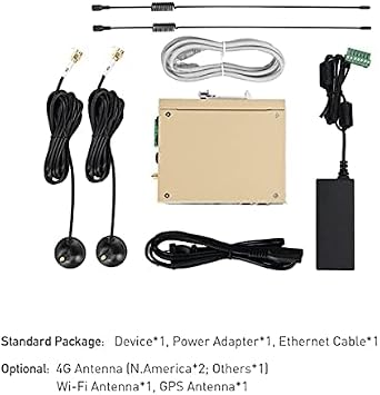 Networks, 4G LTE Cellurar Industrial VPN Gateway, RAM 512 MB, ARM Cortex-A8, EMCC 8GB, Python Development Platform, MicroSD Storage Support, for Verizon, AT&T