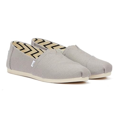 TOMS Kadın Alpargata Heritage Canvas Düz Terlik, Morning Dove, 40 EU