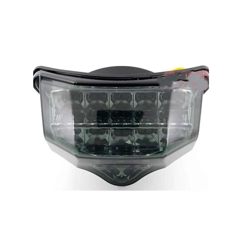 Feu de stop intégré FZ6 résistant à LED avec clignotants arrière moto - 5