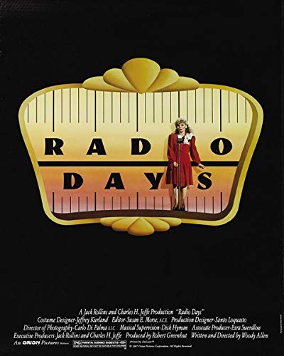 Radio Days - Woody Allen - Poster cm. 30 X