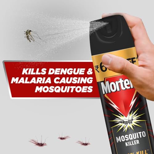 Image of Mortein Insta5 Mosquito Repellent Liquid Refill - 45ml x 6 (Buy 4 Get 2 Free) & Mortein Flying Insect Killer-Mosquito & Fly Killer Spray, 625 ml| 100% Protection against Dengue Mosquitoes